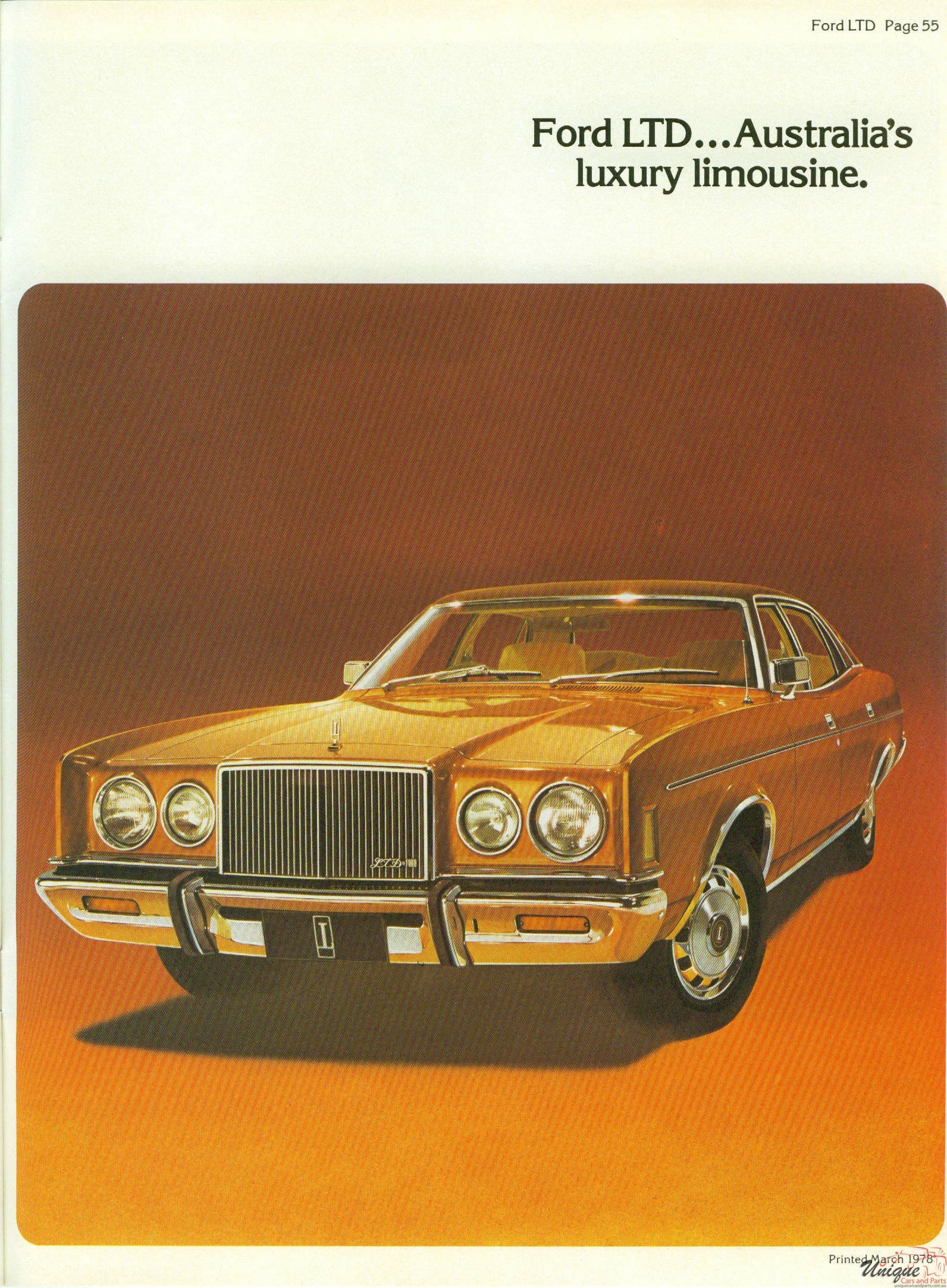 1978 Ford Australia Model Range Brochure Page 11